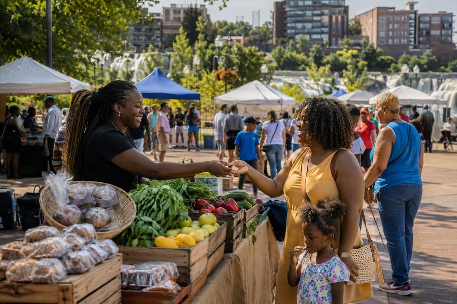 Saturday Farmers Market at Founders Plaza
