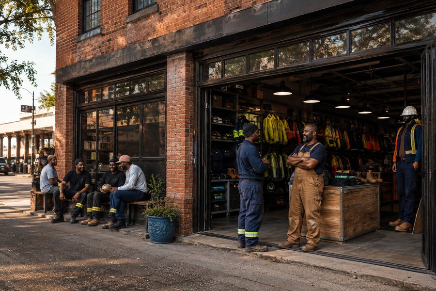 Blue Collar Supply Co. in Riverside Commons