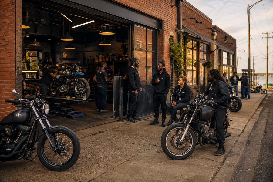 Iron & Chrome Custom Shop in Riverside Commons