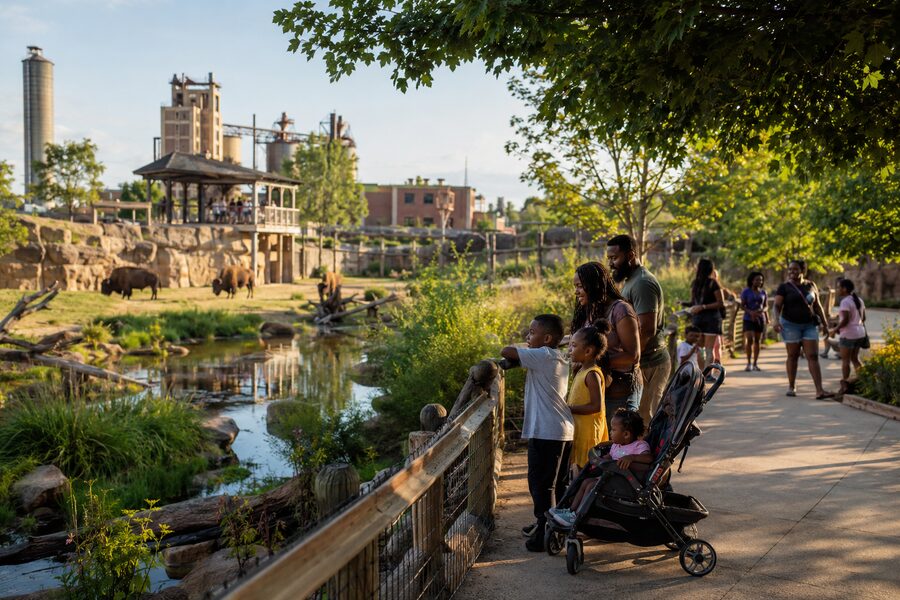 Lakewood Falls Zoo & Conservation Park in Riverside Commons