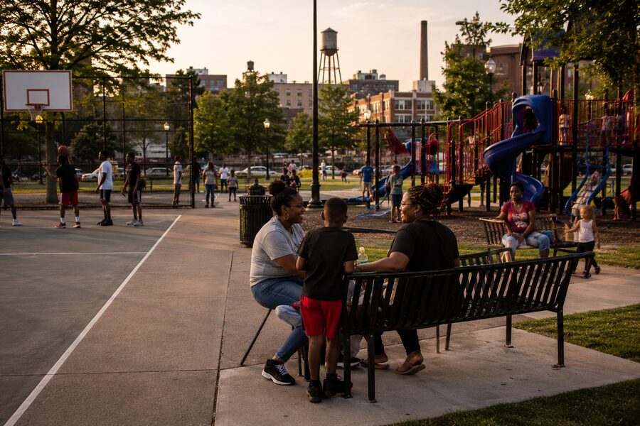 Riverside Community Park in Riverside Commons